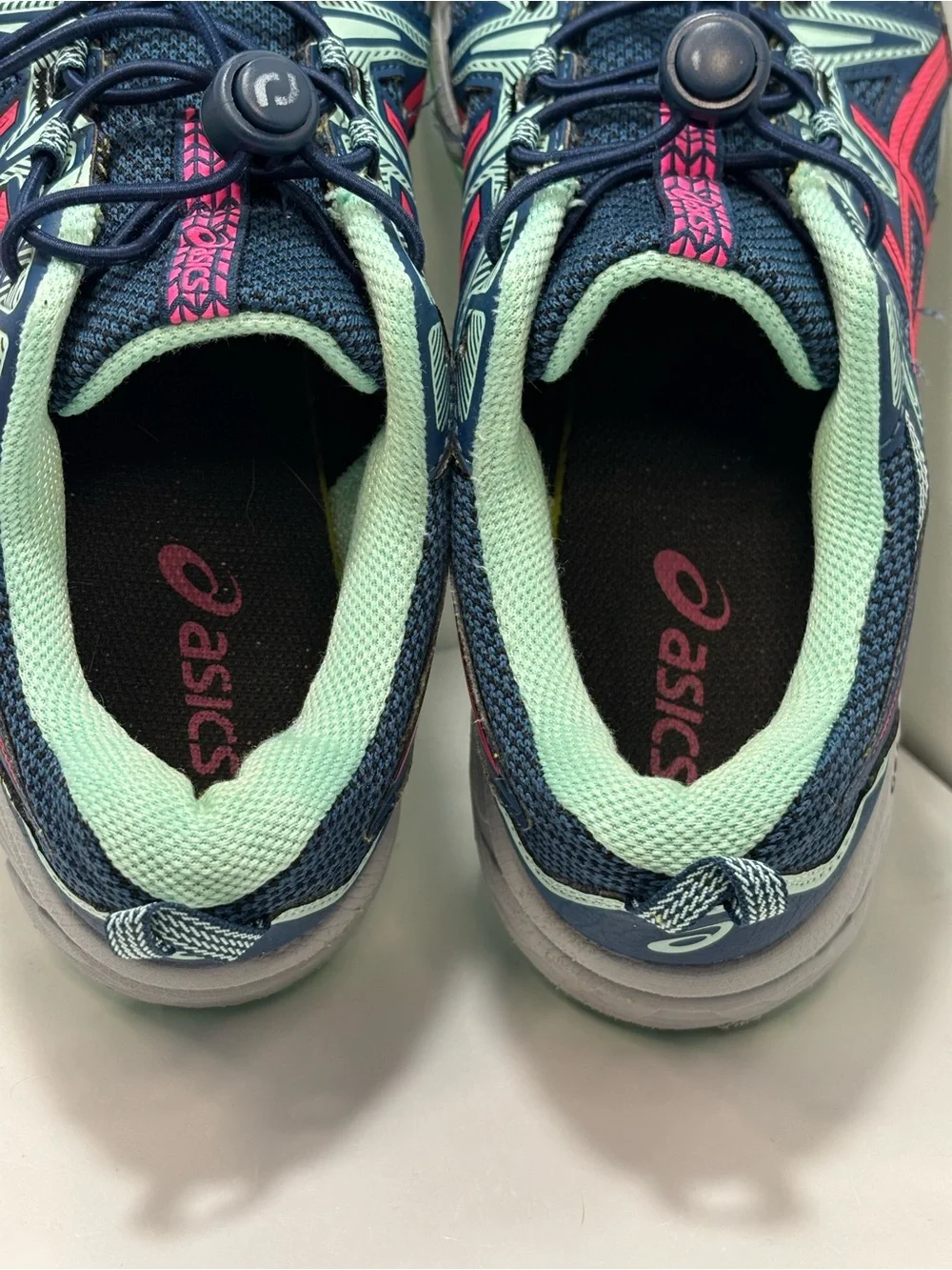 Asics Gel-Venture 8 Women's Size 11 Blue/Pink Running Shoes Sneakers 1012B230
